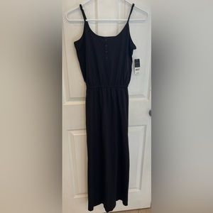 Dress Massini Women’s Black Long Maxi, Size Small NWT